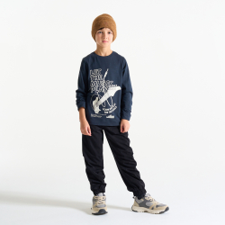 بنطلون مرن، باللون البيج للأطفال.